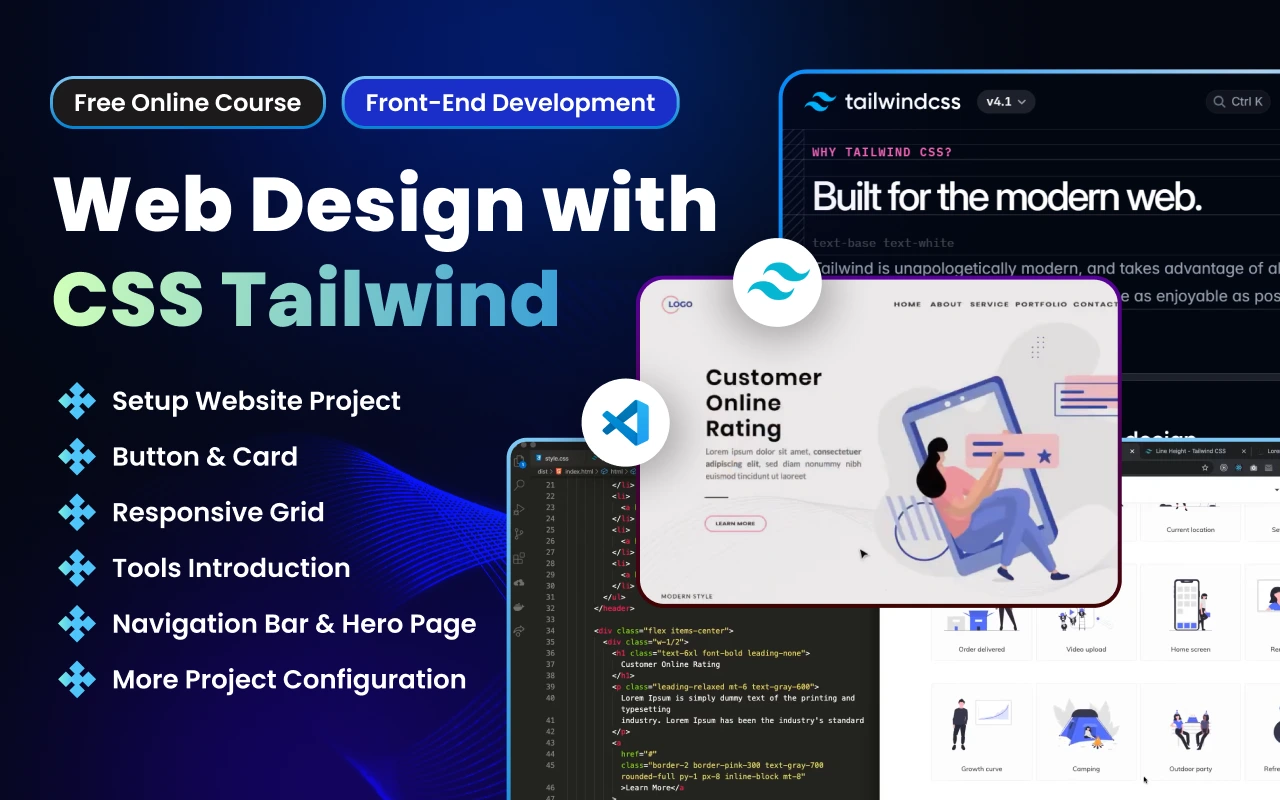 CSS Tailwind Web Design